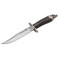 Muela Fahrtenmesser Wildboar Hirschhorn, Braun, M