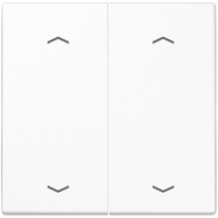 Jung ENOLS995MPWW EnOcean Funk-Wandsender 4-kanalig, mit 4 Pfeilsymbolen, Serie