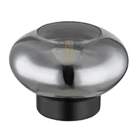 GLOBO Tischleuchte Shaun in Schwarz max. 40 Watt