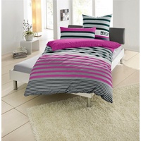 H.I.S. Majoran Polycotton recycelt beere 200 x 200 cm