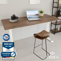 Veska Höhenverstellbarer Schreibtisch (140 x 70 cm) - Sitz-