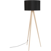 ZUIVER Tripod Wood schwarz/braun