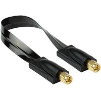 Kabelmeister Ultradünne SMA Stecker an SMA Stecker schwarz,