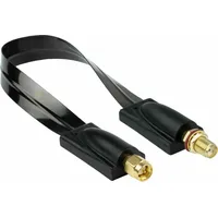 Kabelmeister Koaxial HF Fensterdurchführung, SMA Stecker an SMA Buchse,