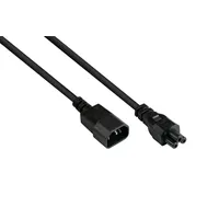 Good Connections P1405-S050 C14-Koppler auf C5-Koppler 5 m Schwarz