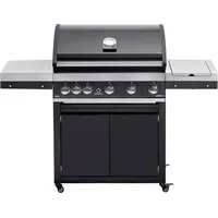GrandHall Gasgrill Maxim G5 Trolley 5 Brenner, 1 Seitenbrenner,