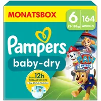 Pampers Baby-Dry Paw Patrol Edition Größe 6, 164 Windeln,