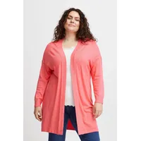 Fransa FPBLUME CAR 1-20611036 Damen Strickjacke Cardigan, Größe:42/44, Farbe:Coral