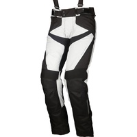 Modeka Lonic, Textilhose - Hellgrau/Schwarz - S