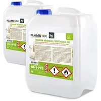 Höfer Chemie 2x 5 L FLAMBIOL® Premium Brenngel