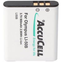 AccuCell Akku passend für Panasonic VW-VBX090 Akku kompatibel zu
