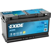 Exide EK960 AGM 12V 96Ah 850A Autobatterie