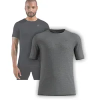 Odlo Merino 200 Kurzarm-baselayer Grau M
