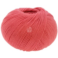 Lana Grossa Merino Superiore Häkelwolle, 180 m rot
