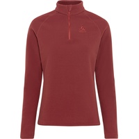 Odlo Damen Pullover Mid layer 1/2 zip RIGI, spiced