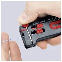 Knipex 12 80 040 SB Drahtabisolierer Geeignet für CU-Leiter