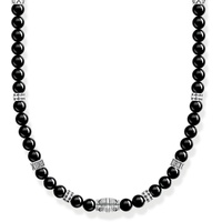 Thomas Sabo Kette 925er Silber schwarz Damen