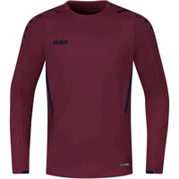 Jako Sweat Challenge maroon/marine, XL