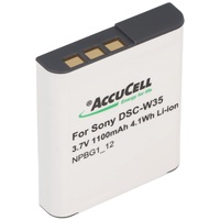 AccuCell Akku passend für Sony DSC-W200