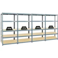 Proregal Mega Deal 4x Schwerlastregal Tiger HxBxT 180 x