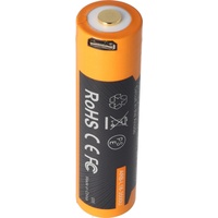 AccuCell Li-Ion Akku 18650, 3500mAh geschützt mit USB Ladefunktion,
