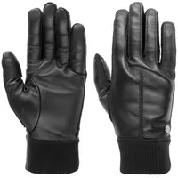 Roeckl Herren Kopenhagen Touch Lederhandschuhe, Schwarz, (8) - 21,5
