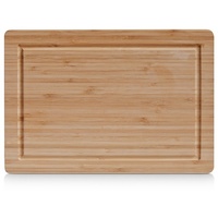 Zeller 25219 Schneidebrett, Bambus, ca. 32x22x1,6 cm, Natur