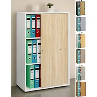 VCM Aktenschrank Schiebetüren Lona 3fach
