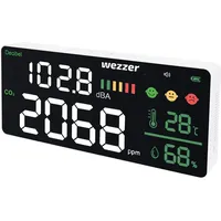 Levenhuk Wezzer Air PRO CN20 Luftqualitäts-Lärm-Monitor,