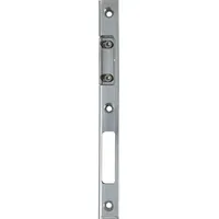 Grundmann Schließblech verstellbar 3/PSR-V zum Einfräsen, rechts, Edelstahl-Effekt,