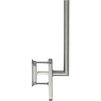 HOPPE Hebeschiebegarnitur Amsterdam mit Muschelgriff UG, L 285 mm,