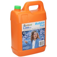 Alldoro 60658 Seifenblasen-Flüssigkeit Nachfüllflasche, Kanister mit 5 l gebrauchsfertig,