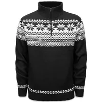 Brandit Textil Brandit Troyer Norweger Strickpullover schwarz, Größe XL