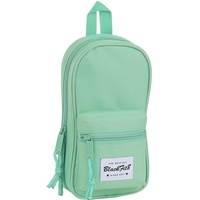 BLACKFIT8 Rucksack mit Federtaschen BlackFit8 M747 türkis 33 Stücke