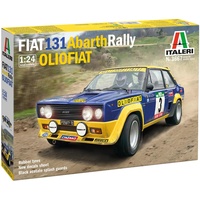 Italeri 510003667 1:24 Fiat 131 Abarth Rally OLIO FIAT