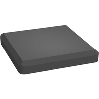 GROJA Steckzaun-Pfostenkappe Solid 10 cm x 10 cm Anthrazit