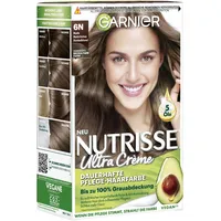 Garnier Nutrisse Dauerhafte Pflege-Haarfarbe mit nährenden Fruchtölen, Coloration mit