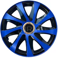 NRM Radzierblende Drift EXTRA schwarz/blau 16 Zoll 4er Set