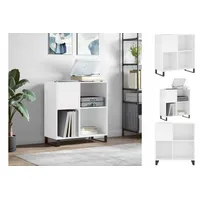 VidaXL Plattenschrank Weiß 84,5x38x89 cm Holzwerkstoff