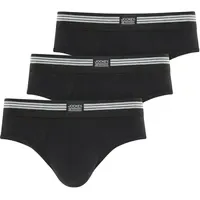 Jockey Cotton Stretch Slip schwarz L 3er Pack