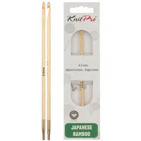 KnitPro Bambus Afghanisch/Tunesische Häkelnadel I 4mm