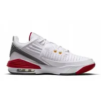 Jordan Max Aura 5 Herren White/Vivid Orange-Cardinal Red 42,5