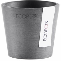 Ecopot Ecopots Pflanztopf Amsterdam Mini Grau 8 cm