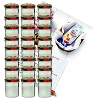 Mambocat 25er Set Sturzglas 350 ml To 82 Obst