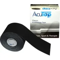 JOVITA PHARMA AcuTop Kinesiologie Tape Classic Schwarz 5cm x