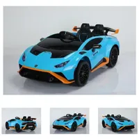 ES-Toys Elektro Kinderauto Lamborghini Huracan STO blau (12 V)