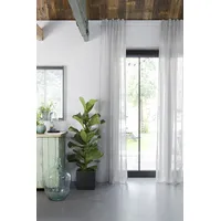 ELBERSDRUCKE Unisono 07 Fertigdekoration, Polyester, grau, 255 x 140