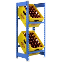 Simonclick Simonrack Simonbottle 2 Metallregal 1000x400x300 Mm - Blue