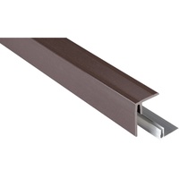 KOVALEX WPC Seitenabschluss 4,8 x 6,4 x 250 cm