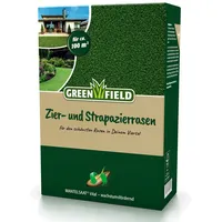 Greenfield Zierrasen Strapazierrasen 2 kg Rasensamen Grassamen Englischer Rasen